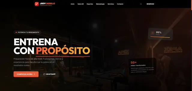 Jody Carrillo - Preparador Físico